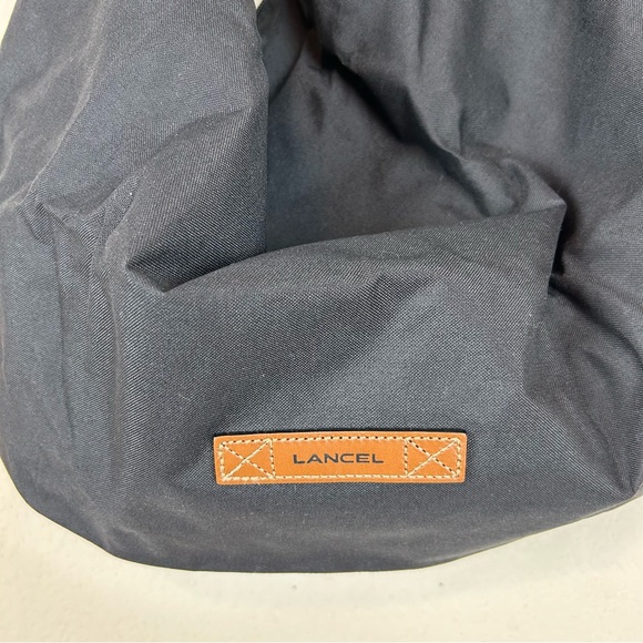 Lancel Black Adjustable Canvas Bag - Picture 2 of 9